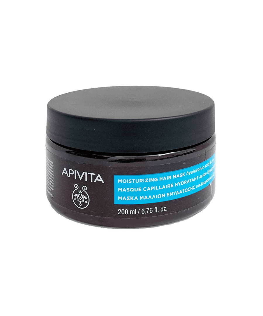 Mascarilla Capilar Hidratante Apivita con Ácido Hialurónico y Aloe 200ml